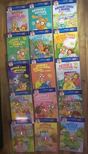 15 BK Arthur Adventures Chinese English D.W. Fire Drill Pet Pickle Science Fair - Picture 1 of 4