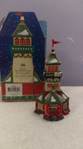 Department 56 north pole series ornament Santa's Lookout Tower CH1377 - Picture 1 of 4