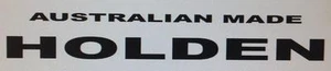 HOLDEN STICKER -- AUSTRALIAN MADE HOLDEN # PFP732 - Picture 1 of 1