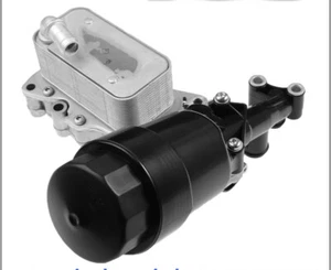 Oil Cooler Assembly For MERCEDES C CLS M E SLK GLK VITO 6511800610 6511800665 - Picture 1 of 8