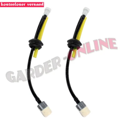 2x Benzinschlauch Benzinfilter für Fuxtec FX-PS152 Motorsense