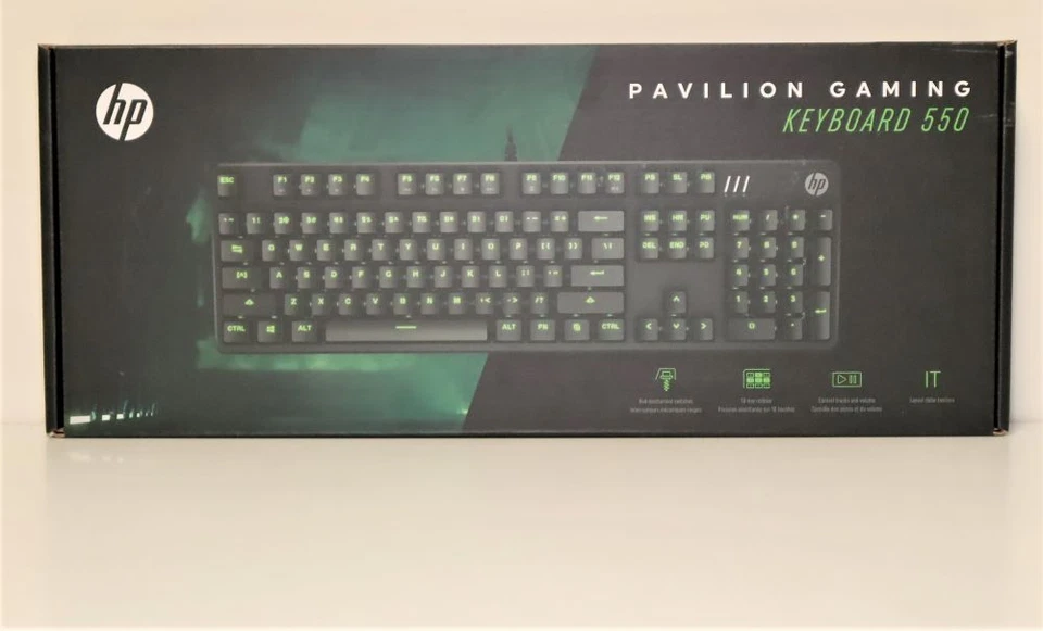 HP Tastatur PAVILION GAMING 550 schwarz, italienisches Tastaturlayout  - Bild 1 von 1