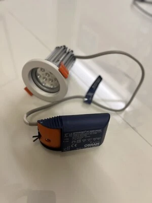 Osram LED Downlight Leuchte Led Vance M Einbaustrahler 3000K + Trafo Optotronic - Bild 1 von 3