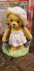 Enesco Cherished Teddies Leah 2003 Membearship - Picture 1 of 3