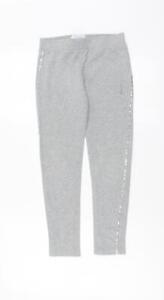 Champion Girls Grey Cotton Jegging Trousers Size 9-10 Years Regular Drawstring -
