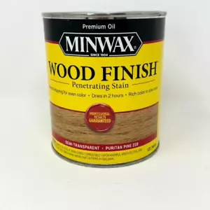 Minwax Stain PURITAN PINE #218 Wood Finish 1 Quart Premium Oil Discontinued NEW - Picture 1 of 4