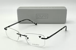 PURE VANT 201 002 Matte Black / Demo Lenses 52mm Eyeglasses - Picture 1 of 4