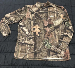 Russell Outdoors Dri-Power Mens XL Crew T Shirt Mossy Oak Break-up Infinity Camo - Picture 1 of 5