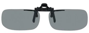 Gafas de sol con clip gris polarizado - 51 mm de ancho x 29 mm de alto (113 mm de ancho) - Imagen 1 de 1