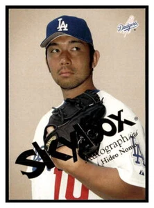 2004 SkyBox Autographics #45 Hideo Nomo  - Picture 1 of 2