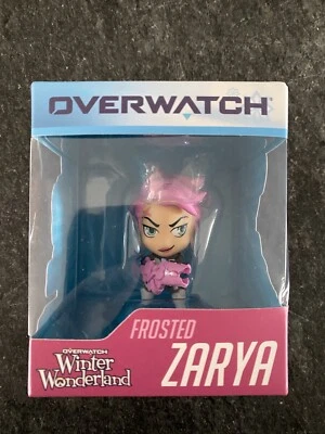Overwatch Frosted Zarya Figure Winter Wonderland Cute But Deadly Pink Variant - Image 1 of 3