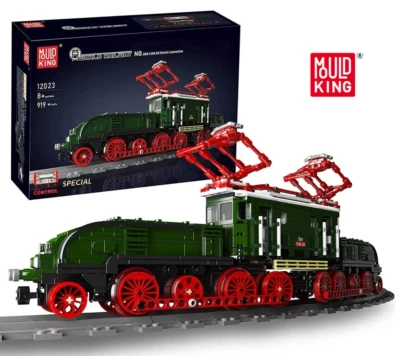 MARKENLOS Mould King 12023 ÖBB 1189.08 "Krokodil" Ferngesteuert -NEU-OVP- Klemmbausteine