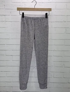GAP Kids Girls Cuffed Marled Full Length Leggings Size Large 10 Navy Blue White - Picture 1 of 9