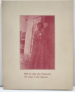 1906 Crown Hotel Reunion of the Polynesians Menu Moose-Jaw Papoose Squaw C2 - Picture 1 of 5