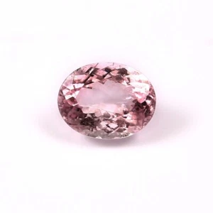 Loose Gemstone Natural Certified Pink Tourmaline Gem Cut Faceted Oval A503 - Picture 1 of 3