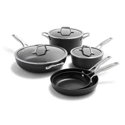 Calphalon Premier Hard-Anodized Nonstick 8-Piece Cookware Set - Image 1 of 4