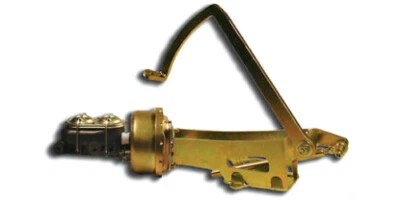 Pedal de refuerzo de freno eléctrico para automóvil Chevy 1937-48 conjunto de cilindro maestro varilla de calle Foto 1 de 3