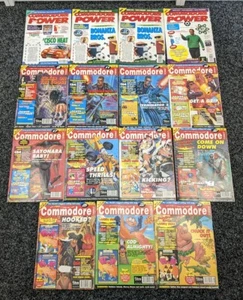 14x Bundle Commodore Power Format Magazine Issues 8 11 16 17 18 19 20 21 22 25 - Picture 1 of 16