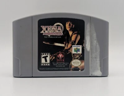Xena: Warrior Princess- The Talisman of Fate (Nintendo 64, 1999) Authentic - Image 1 of 3