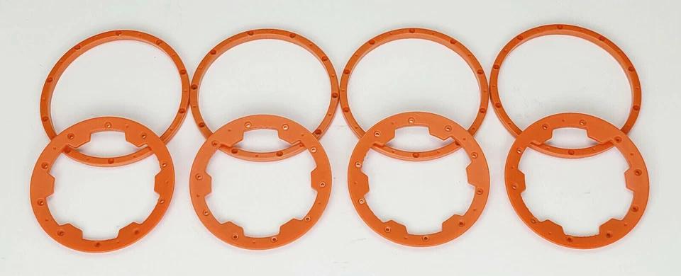 FELGENRINGE ORANGE HPI BAJA 5B 5T SS 5SC CARSON WILD ATTACK GP CARBON FIGHTER - Bild 1 von 1