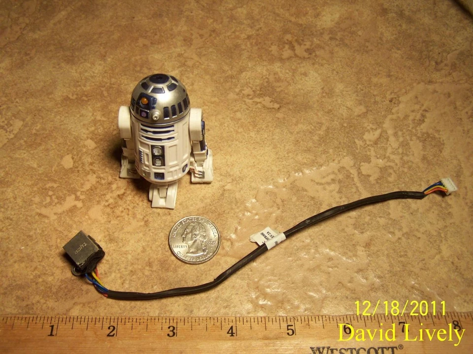 Dell M701H Vostro A860 DC Power Jack w/Cable 5PIN 8" DD0VM9PB000 - Image 1 of 1