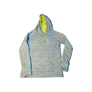Ivory Ella Hoodie Sweatshirt Womens SIZE S Blue Green Long Sleeve Pullover - Picture 1 of 3