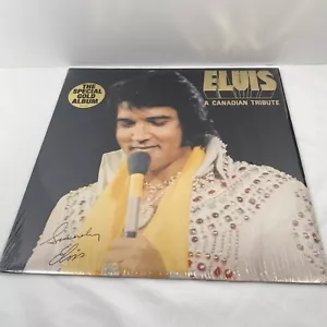 Elvis A Canadian Tribute Special Gold Album 12" 33 1/min Vinyl Schallplatte - Bild 1 von 15