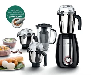 Amoladora mezcladora Bosch TrueMixx Pro MGM8842MIN, 1000W 4 frascos negra - Imagen 1 de 10