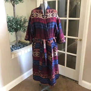 California Cowboy La Sirena Fleece gefütterter Morgenmantel lang XS/S - Bild 1 von 9