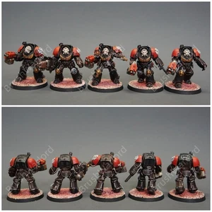 TERMINATOR Warhammer 40K Squad Space Marines Ultramarines Presale Painted Model - Picture 1 of 13