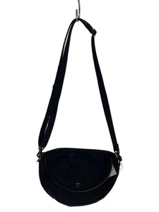 YOSHIDA SHOULDER BAG TANKER HALF MOON -- Black Used - Picture 1 of 7