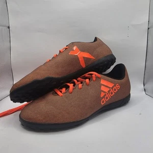 Adidas S82422 X 17.4 TF J Youth Soccer Shoes Black Solar Red Orange US 6 - Picture 1 of 6