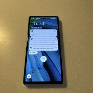 Google Pixel 7A 128GB Unlocked Android 6.1" Inches 64MP Light Blue Smart Phone - Afbeelding 1 van 7