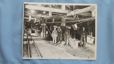 Fotografía de la estación de tranvía interior Sunnyside Mine Colorado de 1900-Eureka Mill Foto 1 de 4
