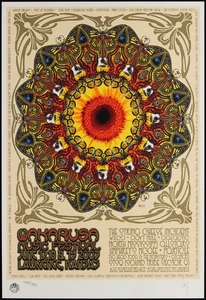 String Cheese Incident Wilco Gov't Mule 2005 Poster Wakarusa Festival Kansas S/N - Picture 1 of 1