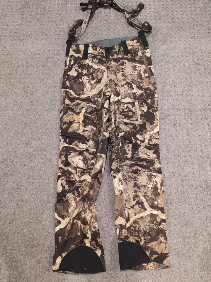 First Lite Seak Stormtight Rain Pants Medium Cipher Excellent Free ship! - Image 1 of 4