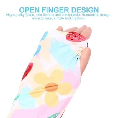  4 paia maniche a protezione UV fresche maniche a braccio di protezione solare - Image 1 of 4