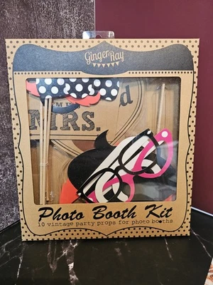 Ginger Ray 复古派对道具适用于照片展位 10 件 — 第 1/4 张图片