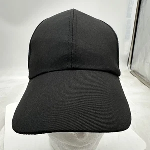 Cappello Berretto Nero Bianco Adulto Donna Regolabile StrapBack Casual Outdoor - Foto 1 di 7