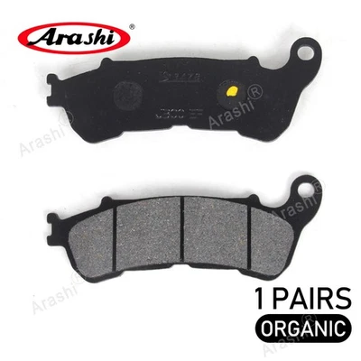 Pastilhas de freio dianteiras orgânicas para Honda SH 125i 2009-2012 / CBR250R ABS 2011-2013 - Imagem 1 de 4