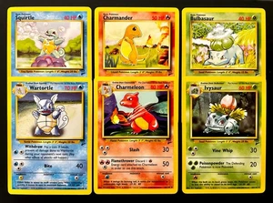 Pokémon TCG Unlimited Wartortle, Charmeleon, Ivysaur (+3) Base Set 2 WOTC 2000 - Picture 1 of 11