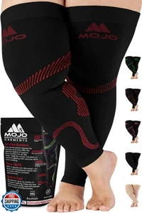 Mojo - Compression Socks Footless for Women and Men 20-30mmHg - Leg Compressi - Picture 1 of 5