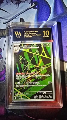 WAG 10 Team Rocket's Spidops 099/098 Sv10 JP: The Glory of Team Rocket Holo  - Image 1 of 2