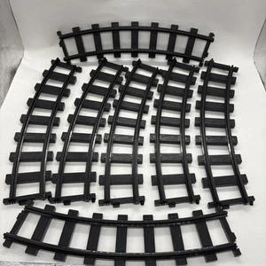 Lionel 7-11022 Polar Express G Gauge 14020-1 Curved Track Lot of 7 Pieces - Picture 1 of 4