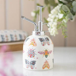Floral Bug Print Ceramic Plant Mister - Picture 1 of 4