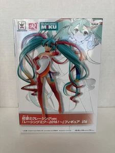 *NEW/OPEN* RACING MIKU HATSUNE FIGURE VER. 2016 BY BANPRESTO - Picture 1 of 3