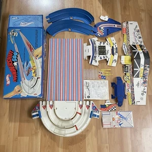 Hot Wheels Thundershift 500 Rennbahn Spielset Mattel 1970’s Anleitung & Box OHNE AUTOS - Bild 1 von 21