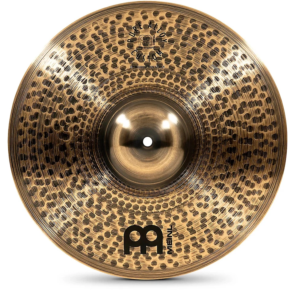 MEINL Pure Alloy Custom Medium Thin Crash Cymbal 16