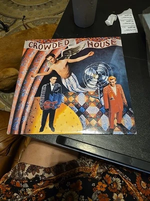 Crowded House - Crowded House Vinyl LP [1986] ST-12485 NM- - Image 1 of 4