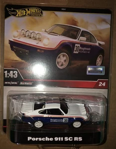 2025 HOT WHEELS PREMIUM 1:43 Porsche 911 SC RS METAL REAL RIDERS #24 NEW - Picture 1 of 2